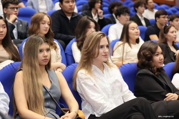 Новый учебный год в ритме МГИМО: встреча студентов Казахстанского филиала с руководством Университета